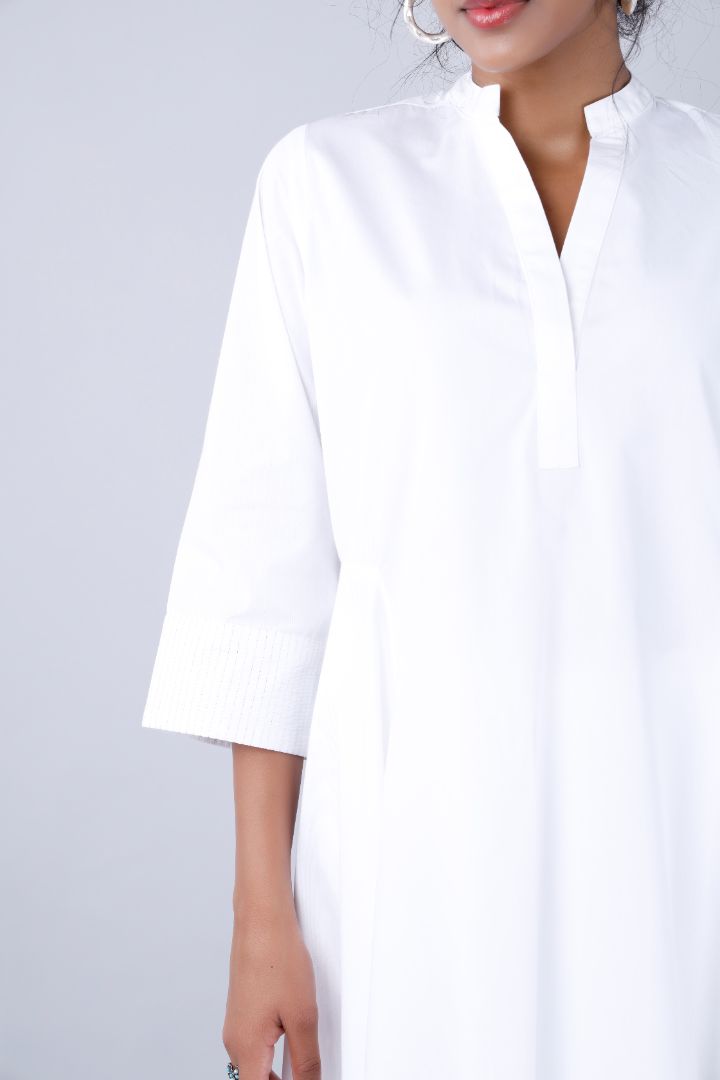 MJI Kurta White Co-Ord Set