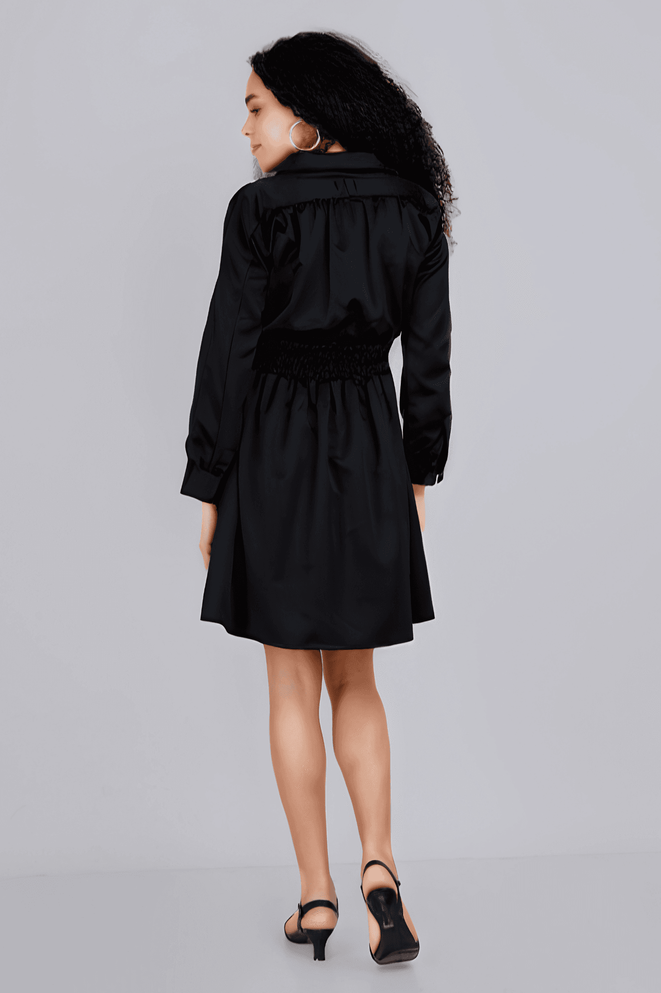 ARIANA Black Dress Mala Singh