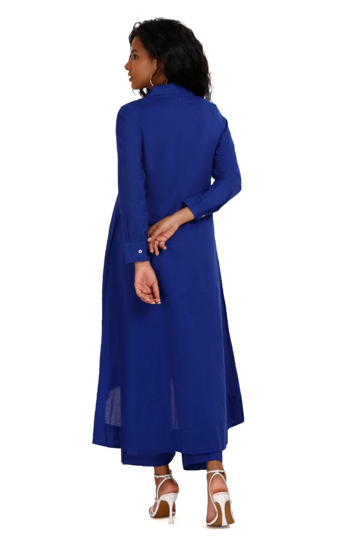 VINESSA  Indigo Co-Ord Set