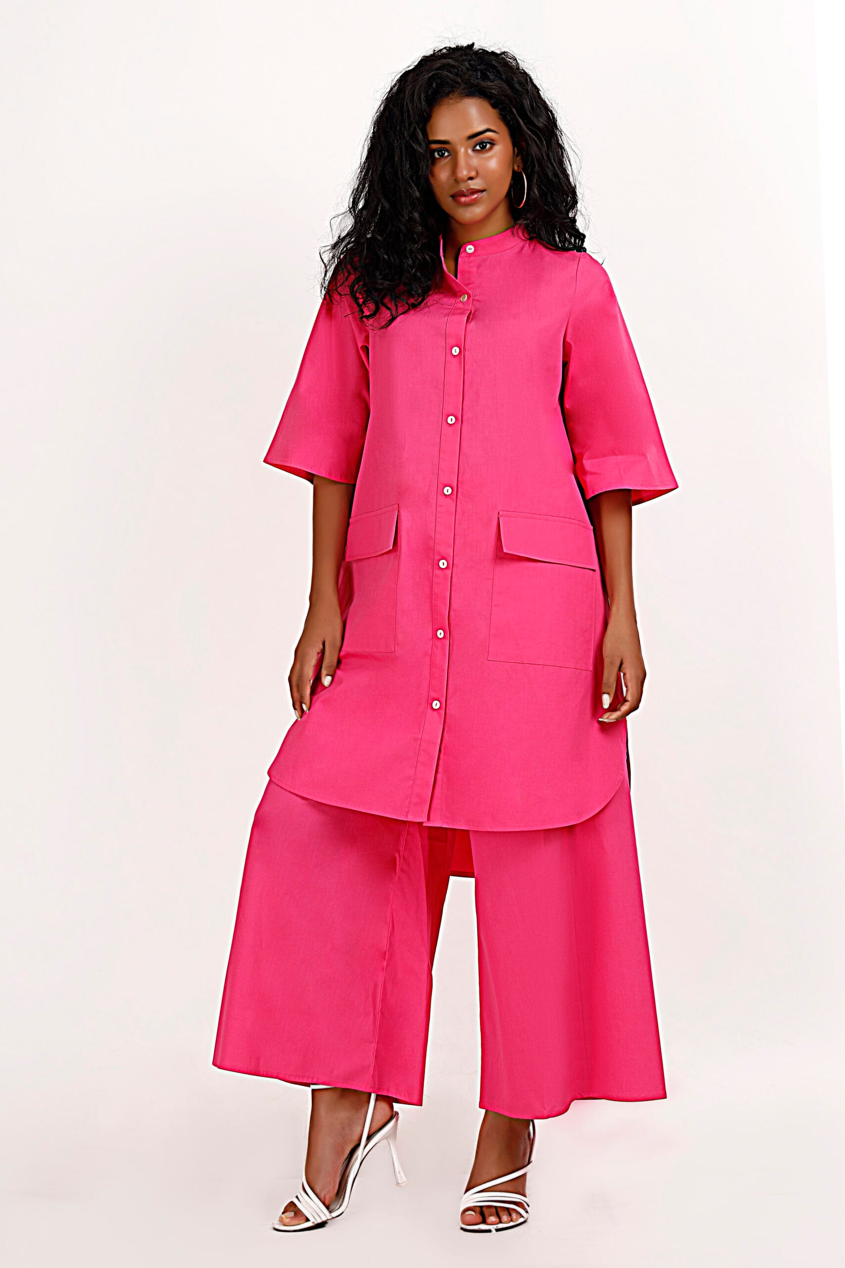 DESTINY Fuchsia Co-Ord Set Mala Singh