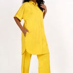CUBA Yellow Co-Ord Set Mala Singh