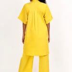 CUBA Yellow Co-Ord Set Mala Singh